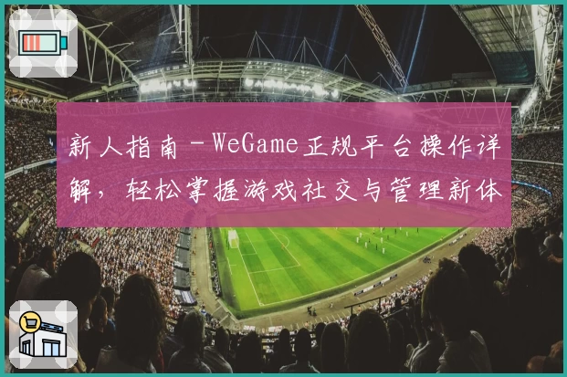 新人指南 - WeGame正规平台操作详解，轻松掌握游戏社交与管理新体验